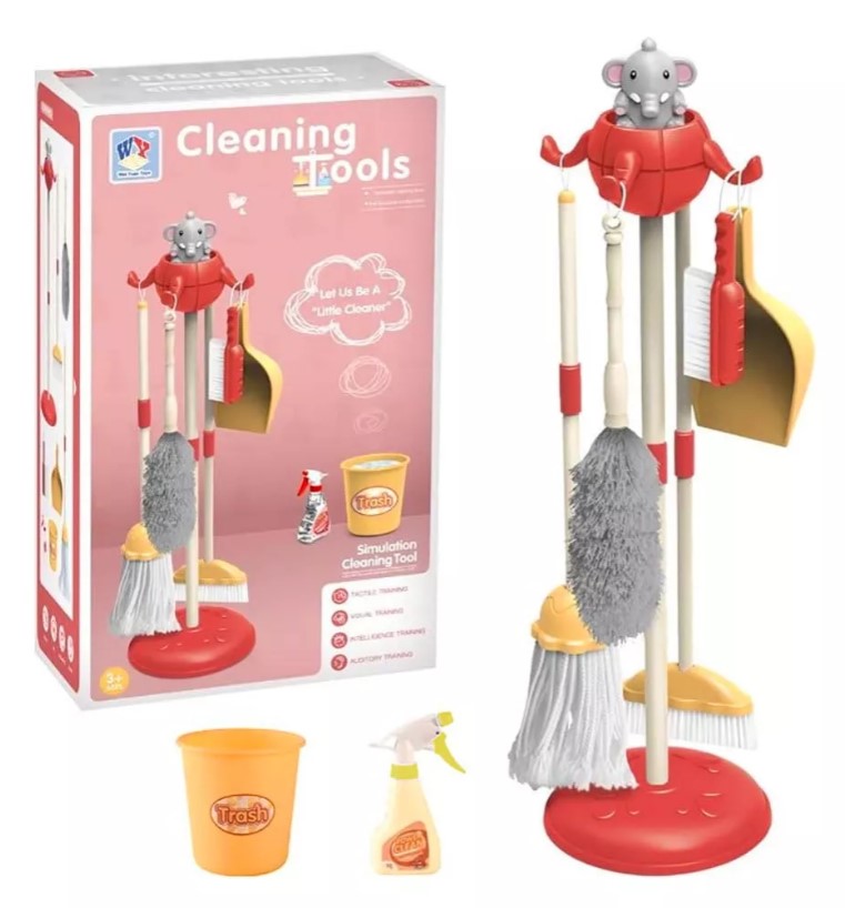 Set De Aseo Didactico Limpieza Niños 8pz.