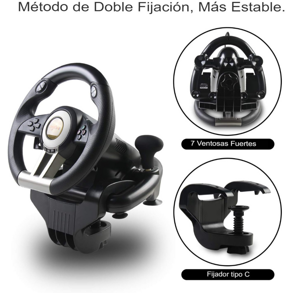 Volante Carreras PXN Palanca + Pedales.