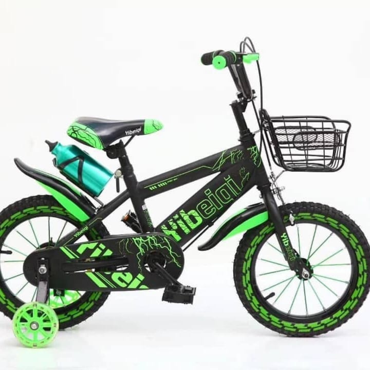 Bicicleta Infantil Extreme con termo y cesta.