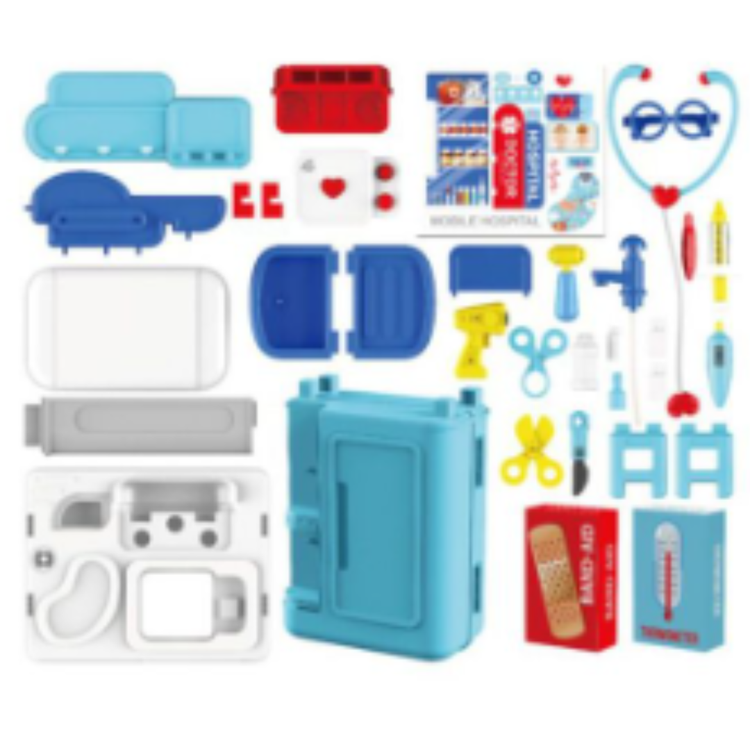 Maleta de Hospital Juguete 4 en 1.